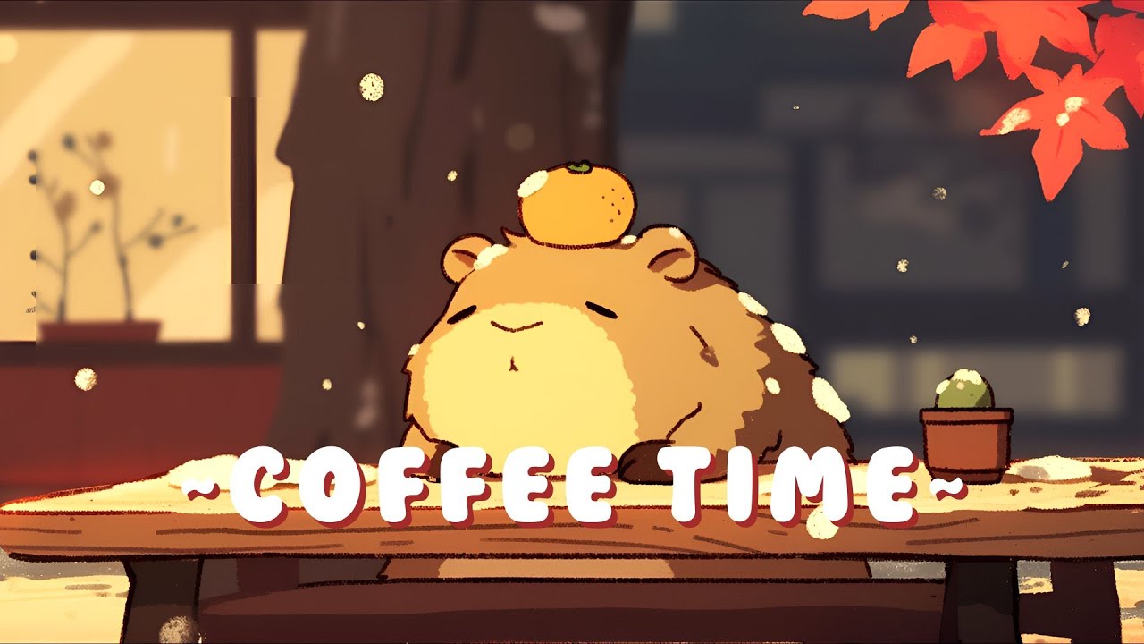 Capybara Chill Radio | Cozy Beats for Relaxation 🦫 🎵 🌙 | Continuous Mix