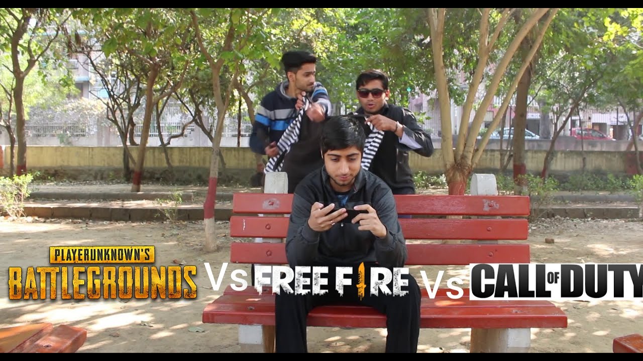 Pubg Vs Free Fire Vs Call Of Duty Comparison | Funny video