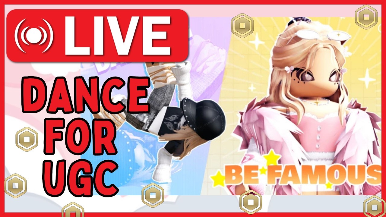 HOY SOLO FARMEO INTENSO EN DANCE FOR UGC Y SORTEOS   #roblox #free #event  #live #robuxgratis #robux