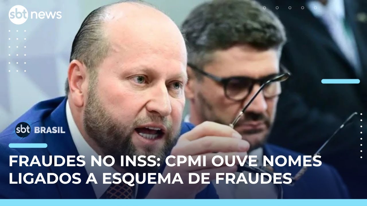 CPMI do INSS ouve nomes ligados a esquema de fraudes contra aposentados | #SBTBrasil