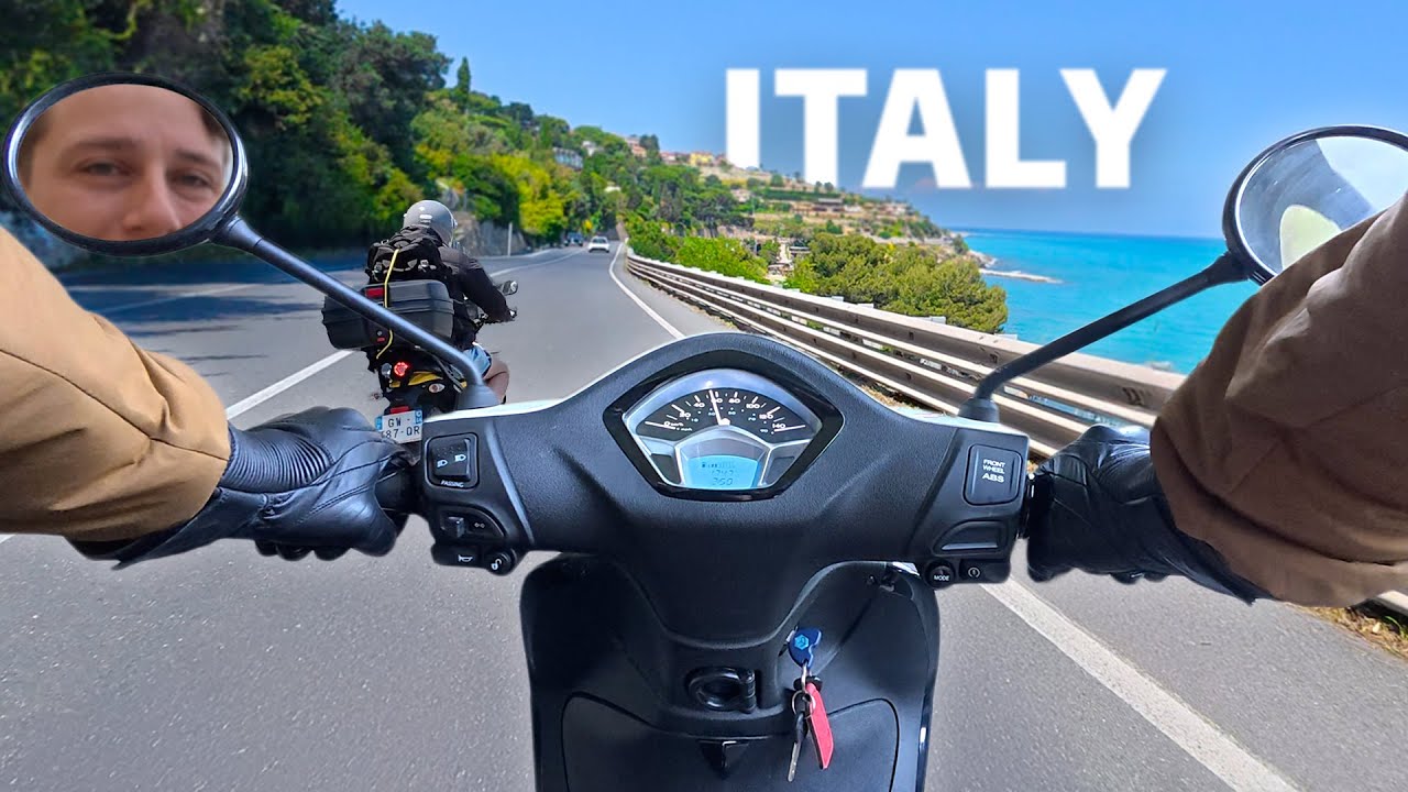An ITALIAN scooter trip with NO PLAN...
