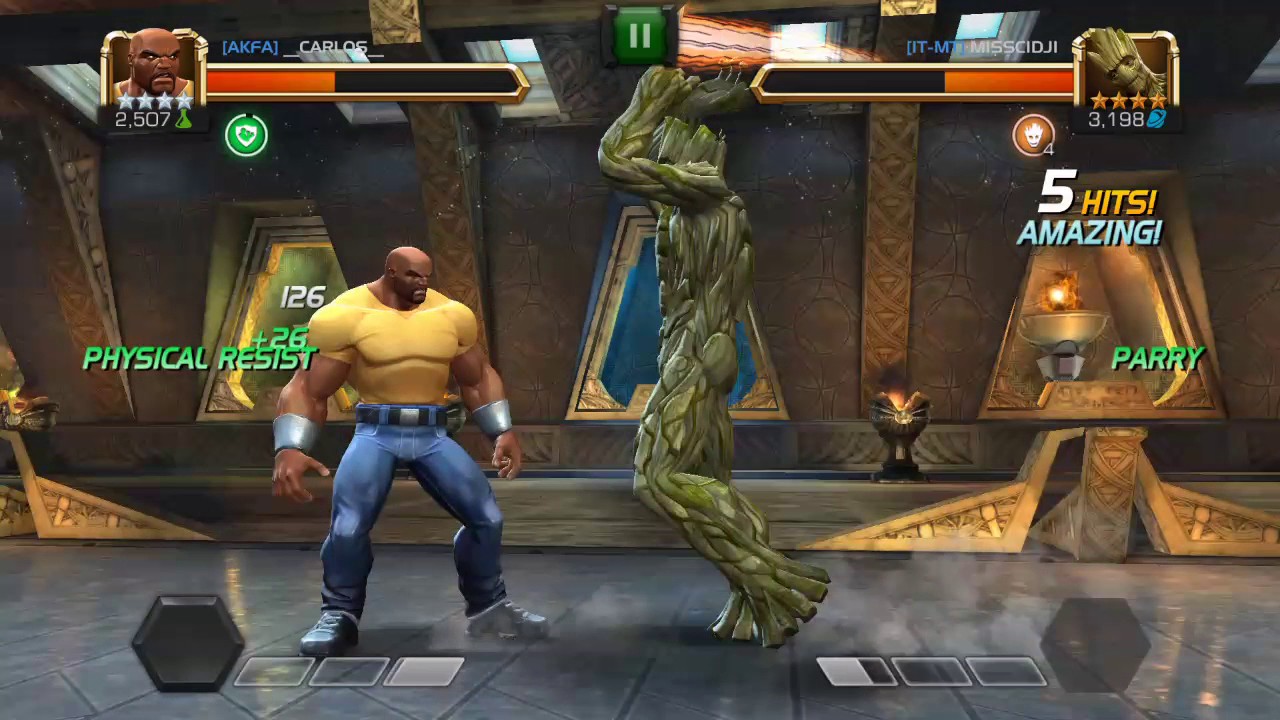 LUKE CAGE VS GROOT