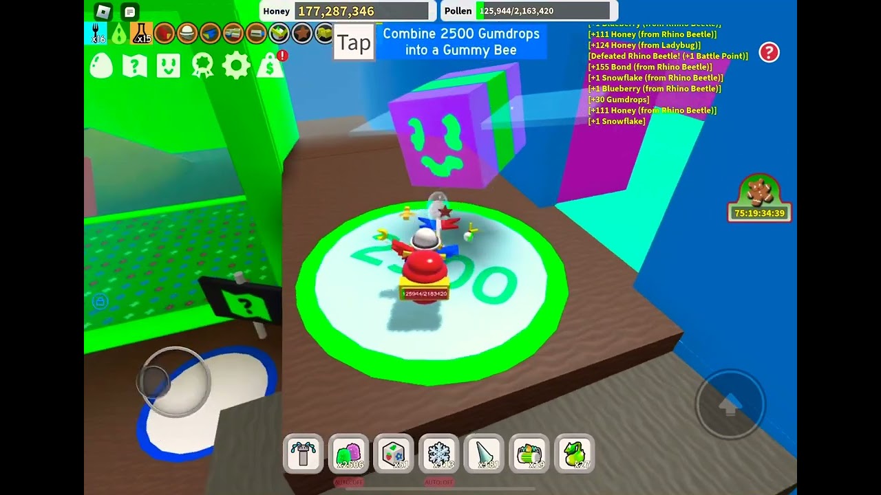 Getting Gummy Bee! (Bee Swarm Simulator)