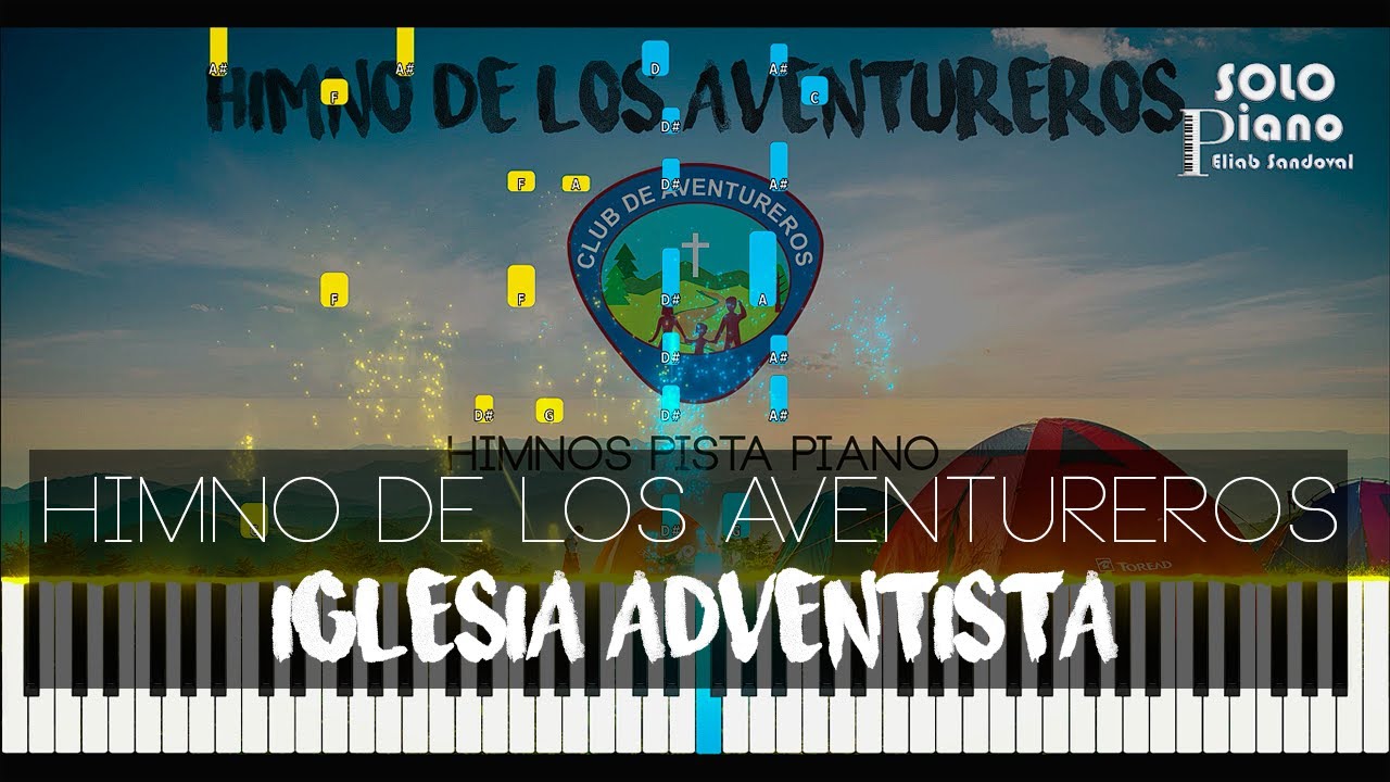 Himno de los Aventureros - IASD | Piano Tutorial + Partitura