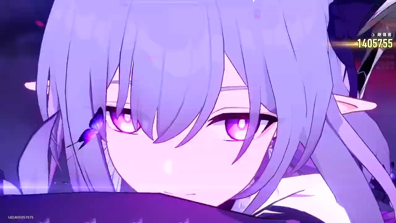 【星穹鐵道】3.8末日幻影（支配冥茫）流螢+遐蝶 7960