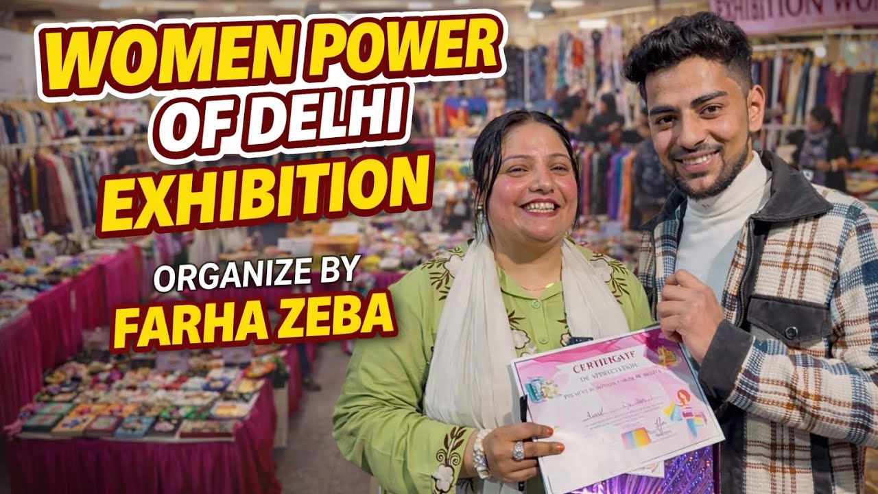 Pre Ramzan Bazar Exibition 🥳😍 || Women Power Of Delhi 🔥|| JR Vlogs