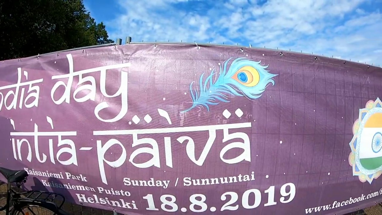 Intia P&auml;iv&auml; 2019 - India Day 2019 - Helsinki, Finland