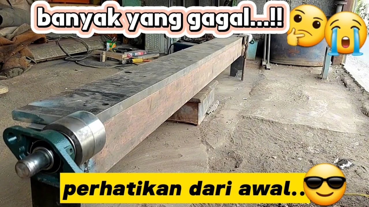 building extrime..😱😱 !🫡pembuatan bending plat manual 200cm