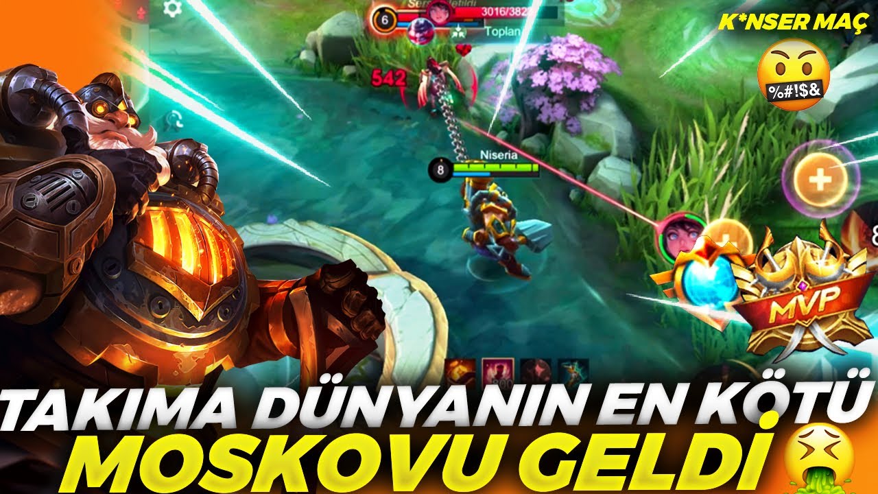DÜNYANIN EN KÖTÜ MOSKOVUYLA KARŞILAŞIRSAM ? Jin | Mobile Legends
