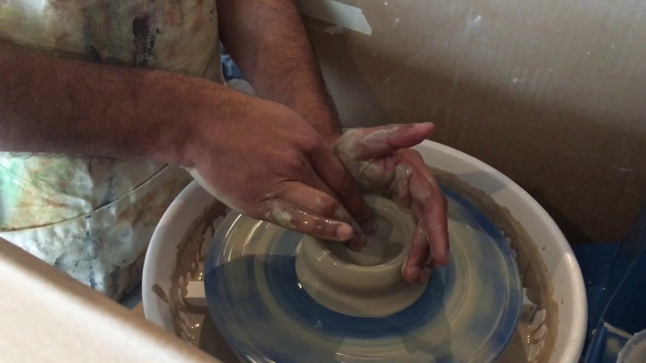 Setting up mini pottery studio in apartment