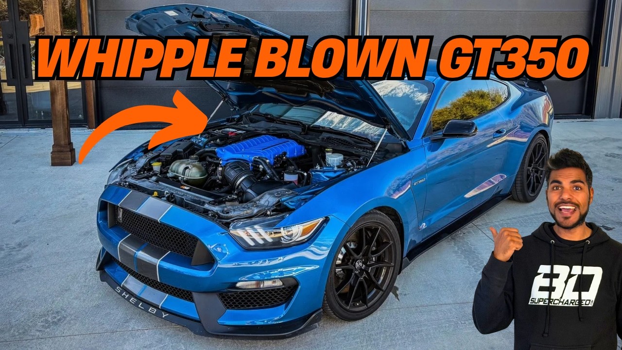 We Built a Ford! Whipple Supercharger on a GT350 (Build and Dyno Numbers)