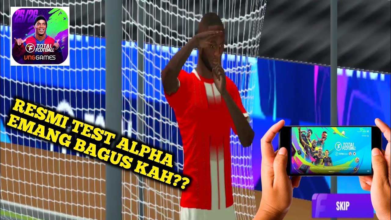 SAYA PERTAMA KALI MAIN TOTAL FOOTBALL VNG ALPHA TEST 