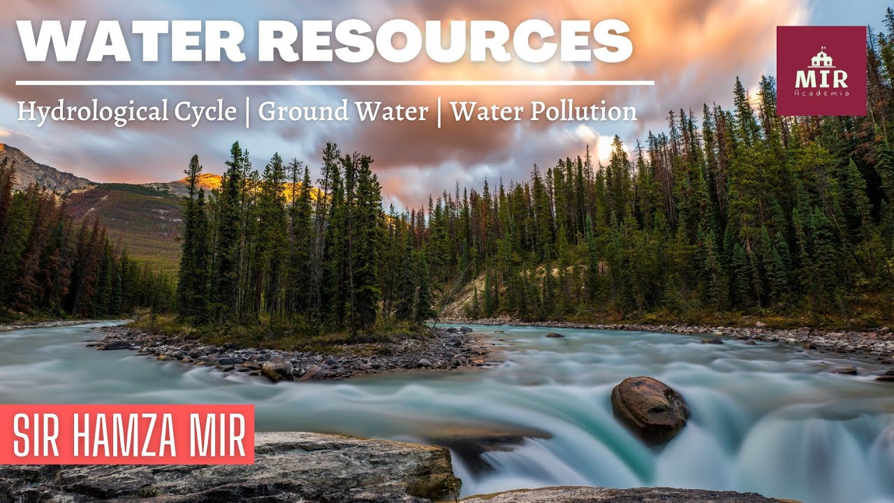 Water Resources (Part 1) Hydrological Cycle | Ground Water | #watercycle #waterpollution #geography