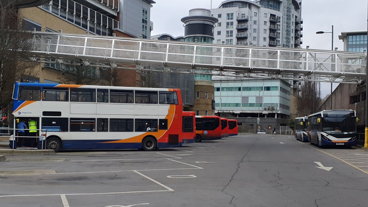 Basingstoke Bus Station. 20/11/23.