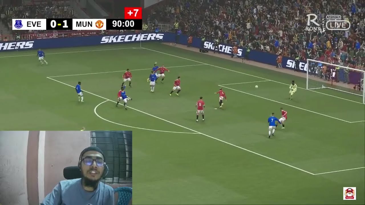 🔴LIVE : Everton vs Manchester United | English Premier League 2026 | PES 21 Simulation Gameplay