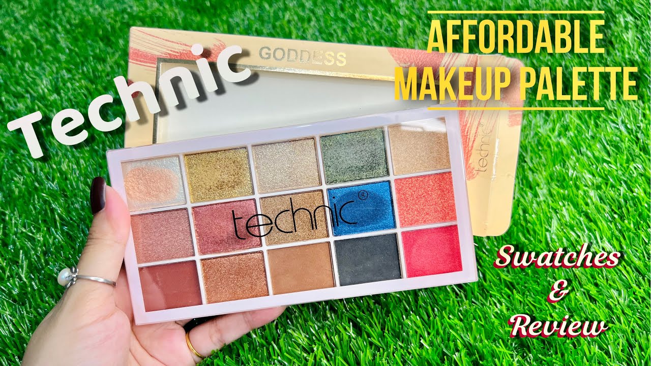 TECHNIC Goddess Palette 🎀 || AFFORDABLE Makeup 🌈