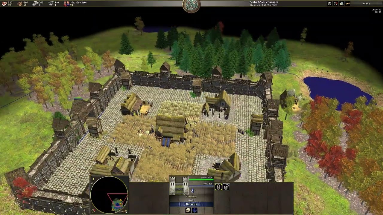 Gauls are easy !  Winning 1v7 against very hard AI