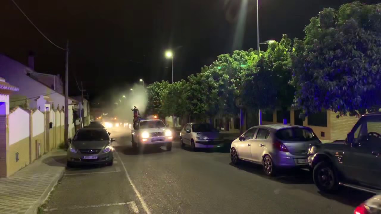 Tareas de desinfección en todas las calles de Gines