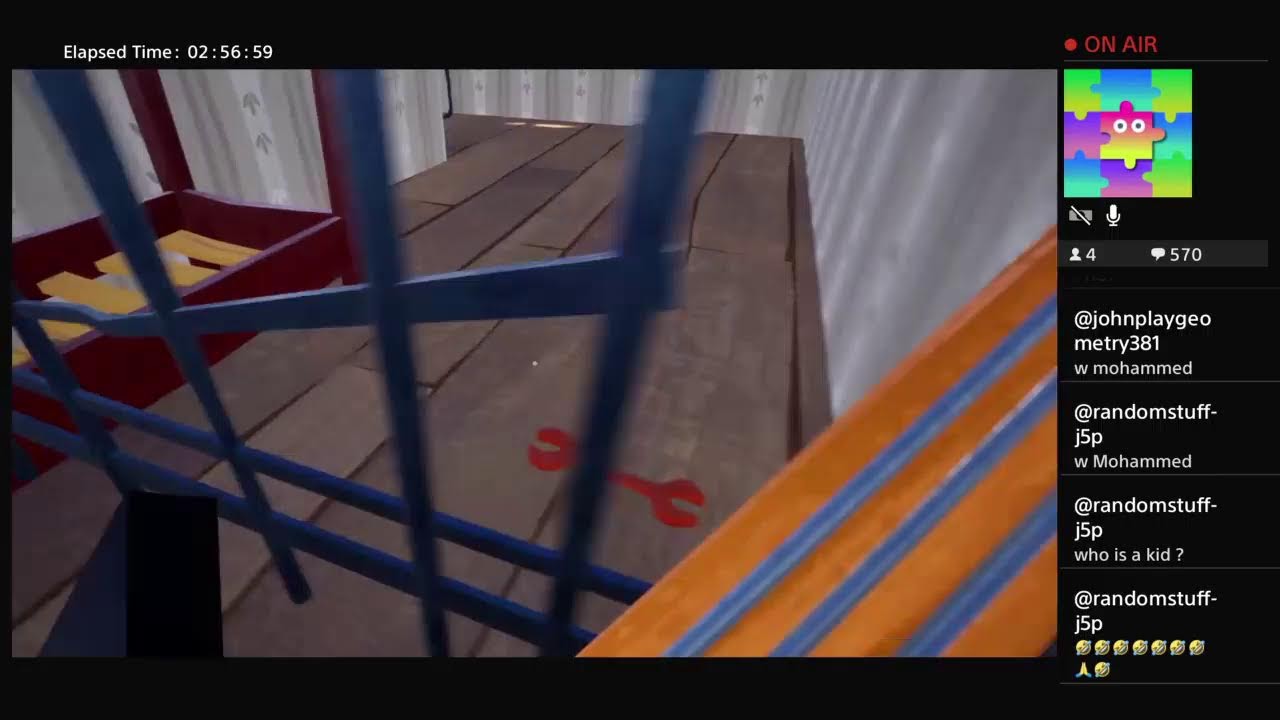 Playing Hello neighbour