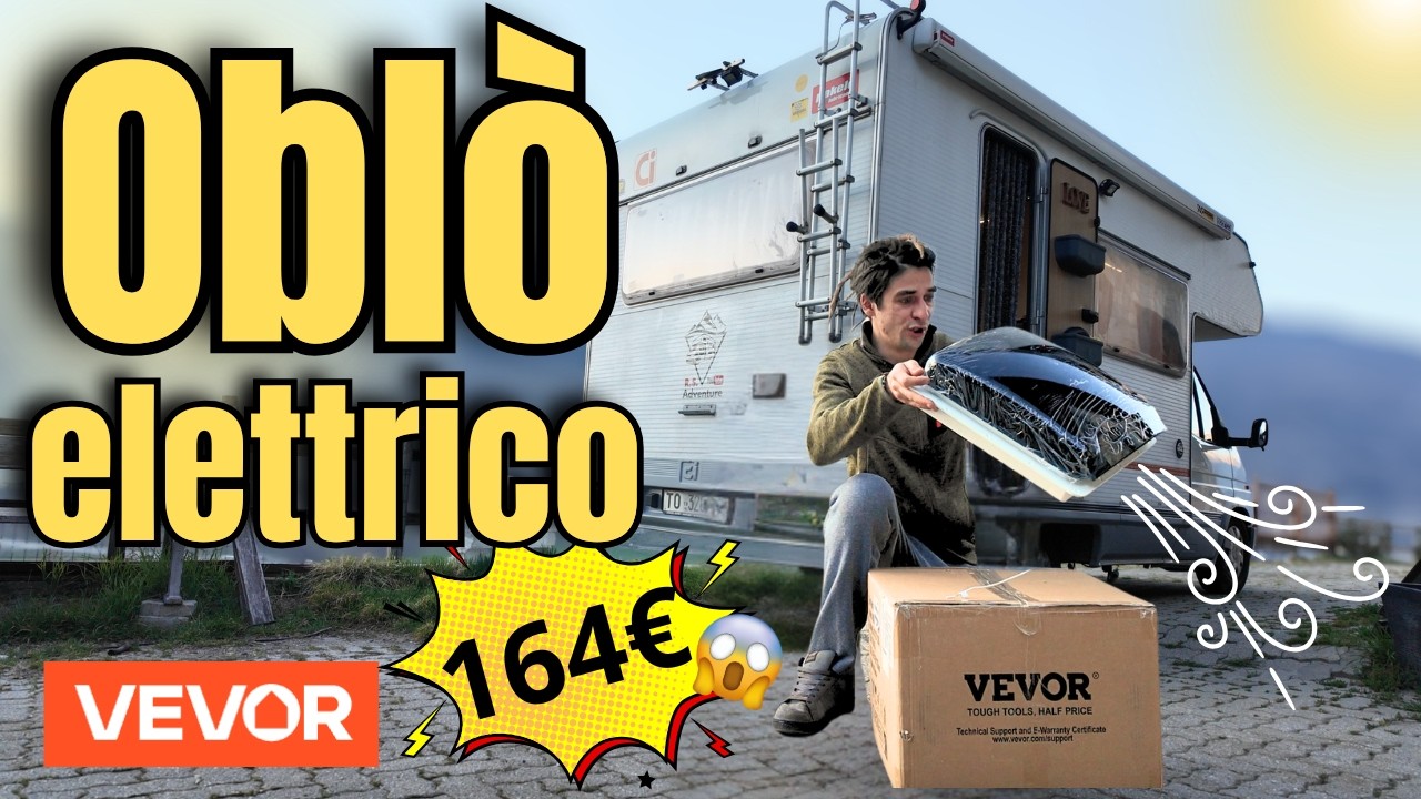 Addio vecchio oblò! Installo quello elettrico con ventola VEVOR (164€)