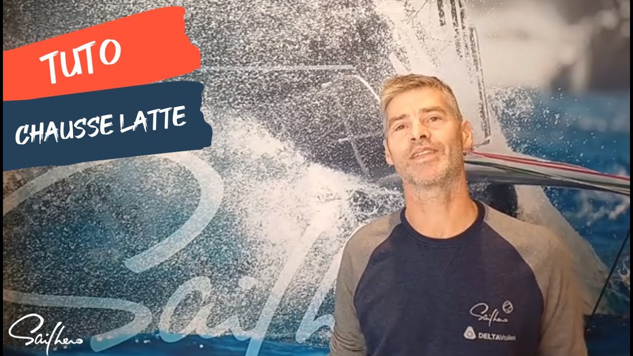 Tuto : Utilisation d'un chausse-latte pour montage d'une latte dans un gousset scratché | Sailhero
