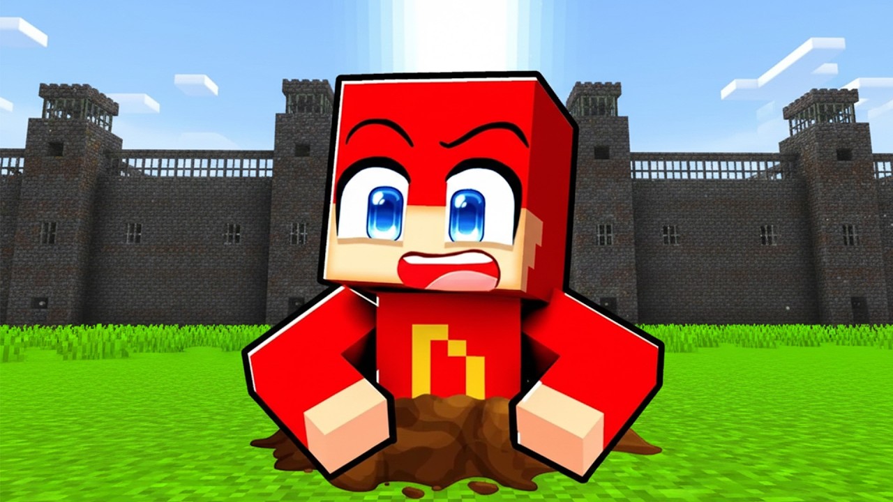 Jeg Flygter Fra Fængslet i Minecraft!