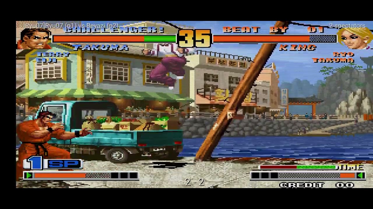 King Of Fighters 98 ae Ryu07 Vs SonGazi 