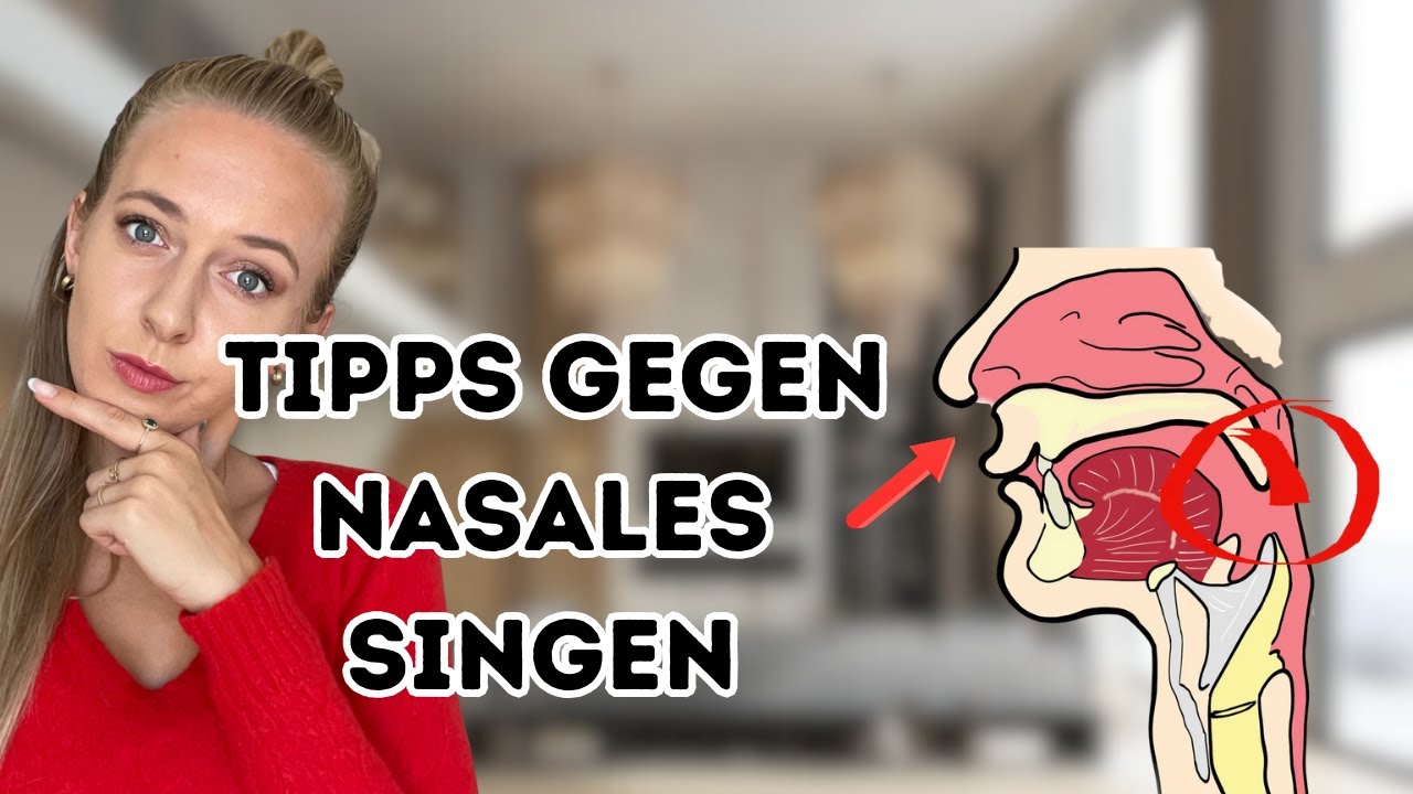 3 Tipps gegen nasale Stimme beim Singen - Opernsängerin erklärt