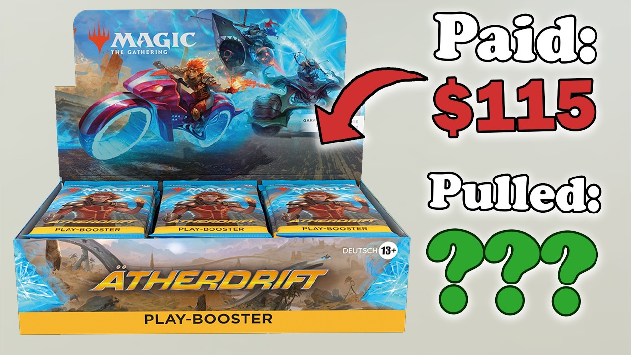 Let's Pull at least $115 !!! Aetherdrift Play Booster Box Opening #aetherdrift