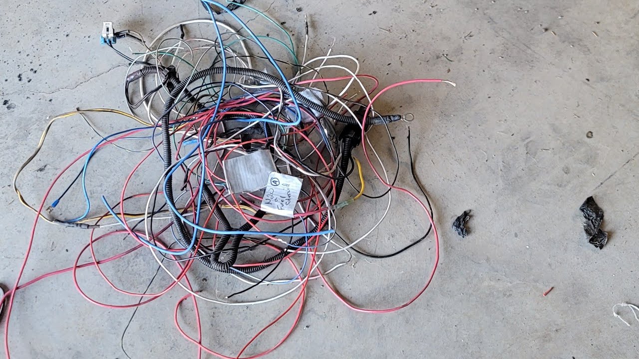 Wiring Holley Terminator x using factory 4th gen fbody wiring harness.