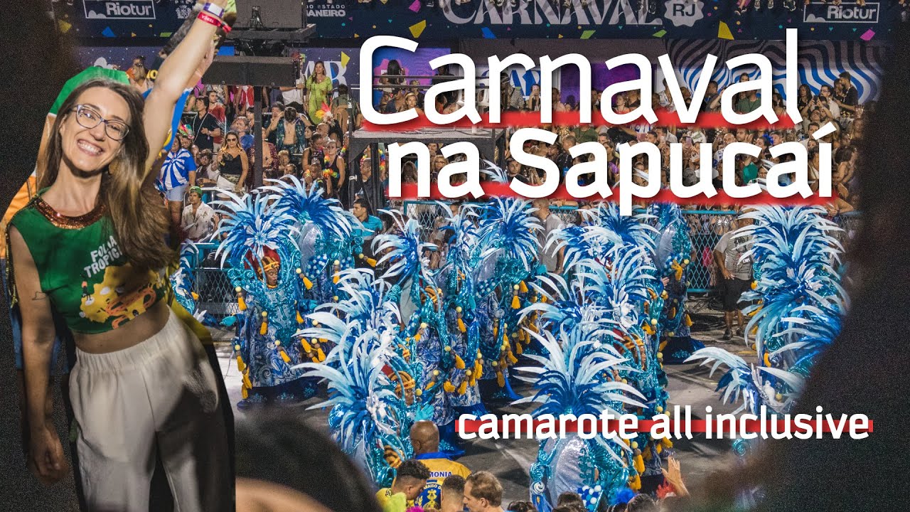 FOLIA TROPICAL: como é assistir aos desfiles na Sapucaí num camarote ALL INCLUSIVE | Carnaval RJ
