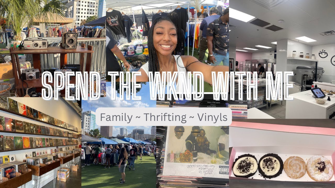 SPEND THE WKND W ME | family,thrifting, and more !