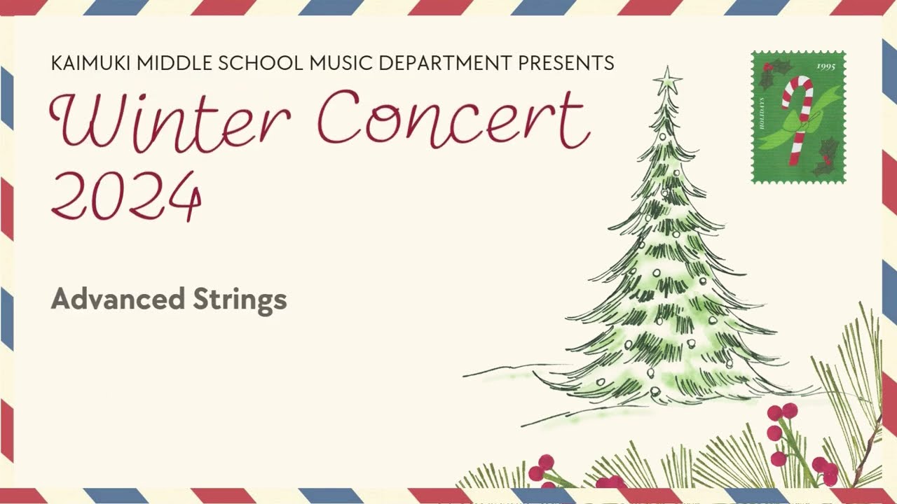 KMS Winter Concert 2024 - Advanced Strings