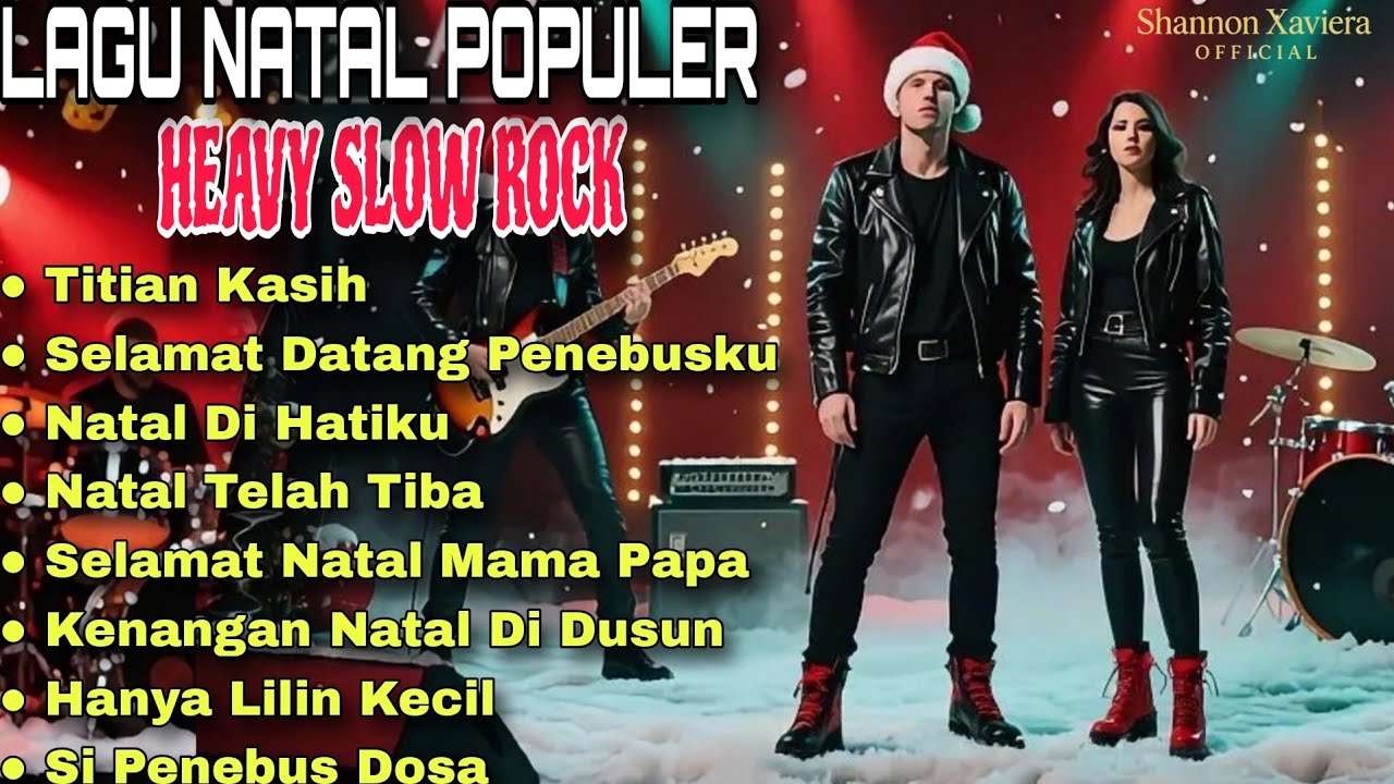 Lagu Natal Populer Heavy Slow Rock | Full Album Natal Terbaru 2025-2026