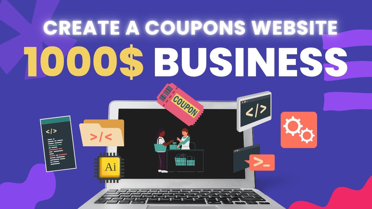EARN 1000$ A MONTH BY CREATING AN AFFILIATE COUPONS WEBSITE