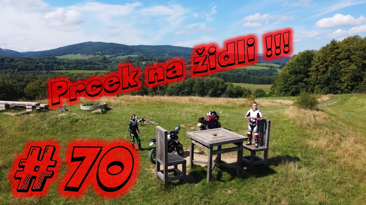 MotoVlog #70 CZ/SK 2022 - Cesta na KONEC SVĚTA / Velký stůl a židle / Offroad vložka s FZ1 /