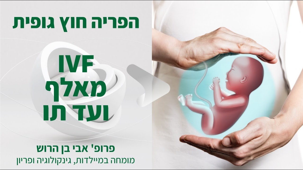 הפריה חוץ גופית IVF מאלף ועד תו - פרופ' אבי בן הרוש מומחה במיילדות, גינקולוגיה ופריון