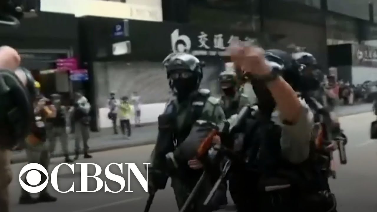 Hundreds arrested in Hong Kong pro-democracy protests