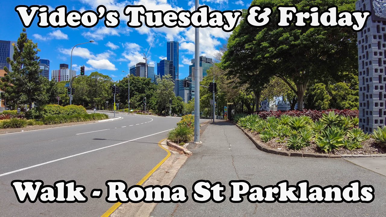 Walk Roma St Parklands - Testing Camera/Len Test on a Sunny day in Brisbane - M50 15-45mm lens