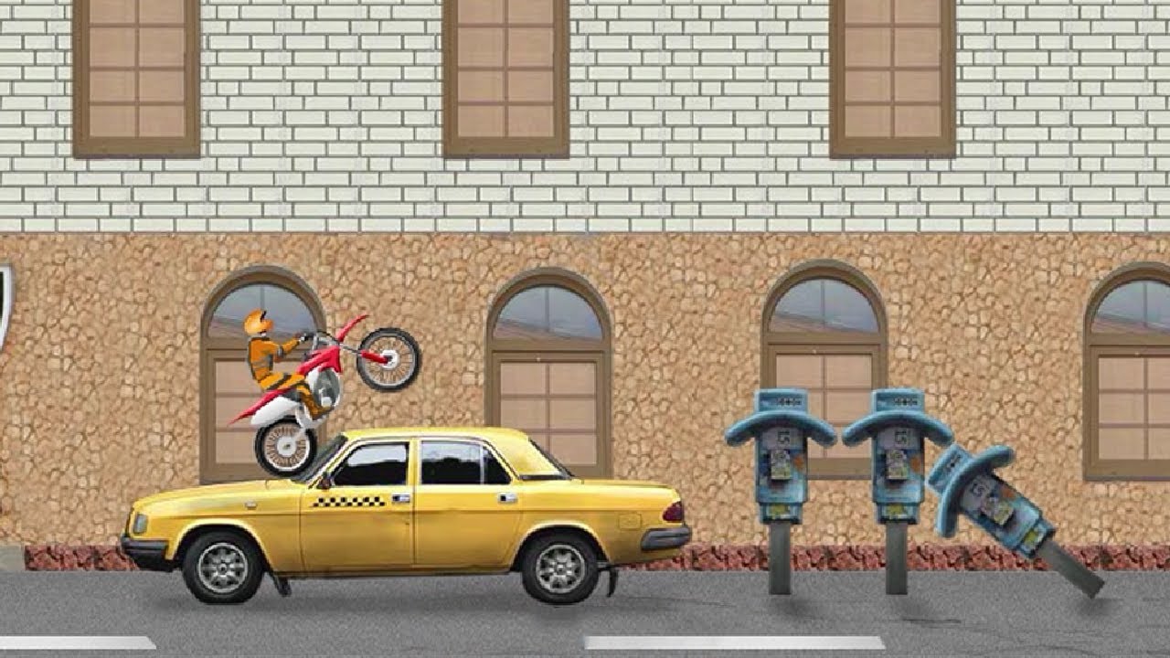 Stunt Bike Deluxe (Browser/Flash) - Gameplay | No Commentary
