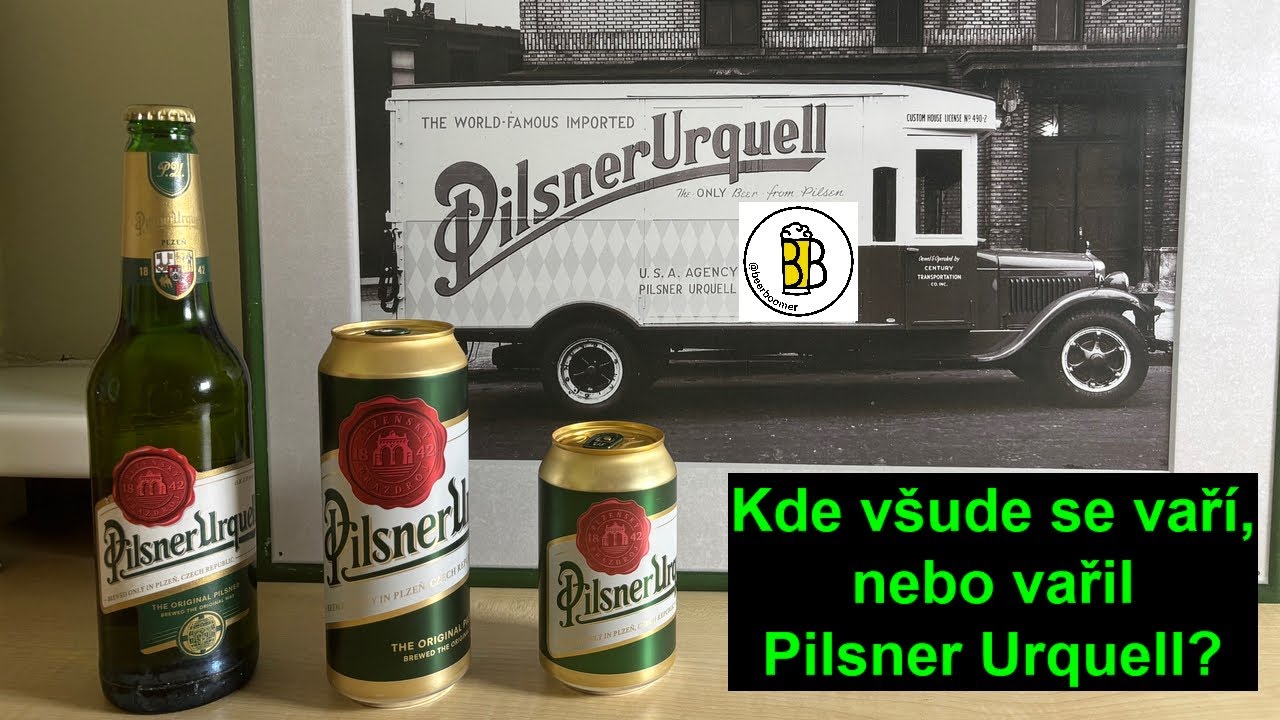 Pilsner Urquell - Plzeňsk&yacute; Prazdroj, kde v&scaron;ude se vařil a kde se vař&iacute;?