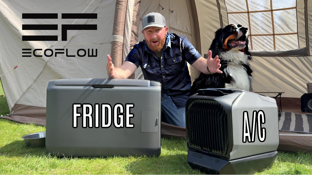 BEST New Summer Camping Products - Ecoflow Wave 3/Glacier Classic