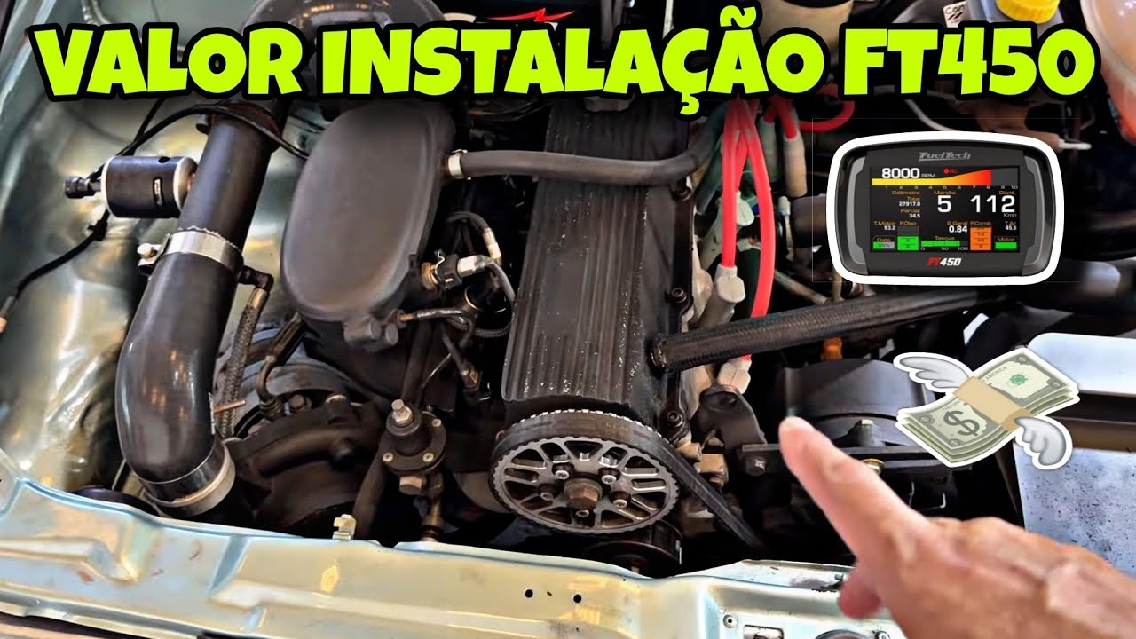 Orçamento Instalação injeção programável - Racetech @FuelTech