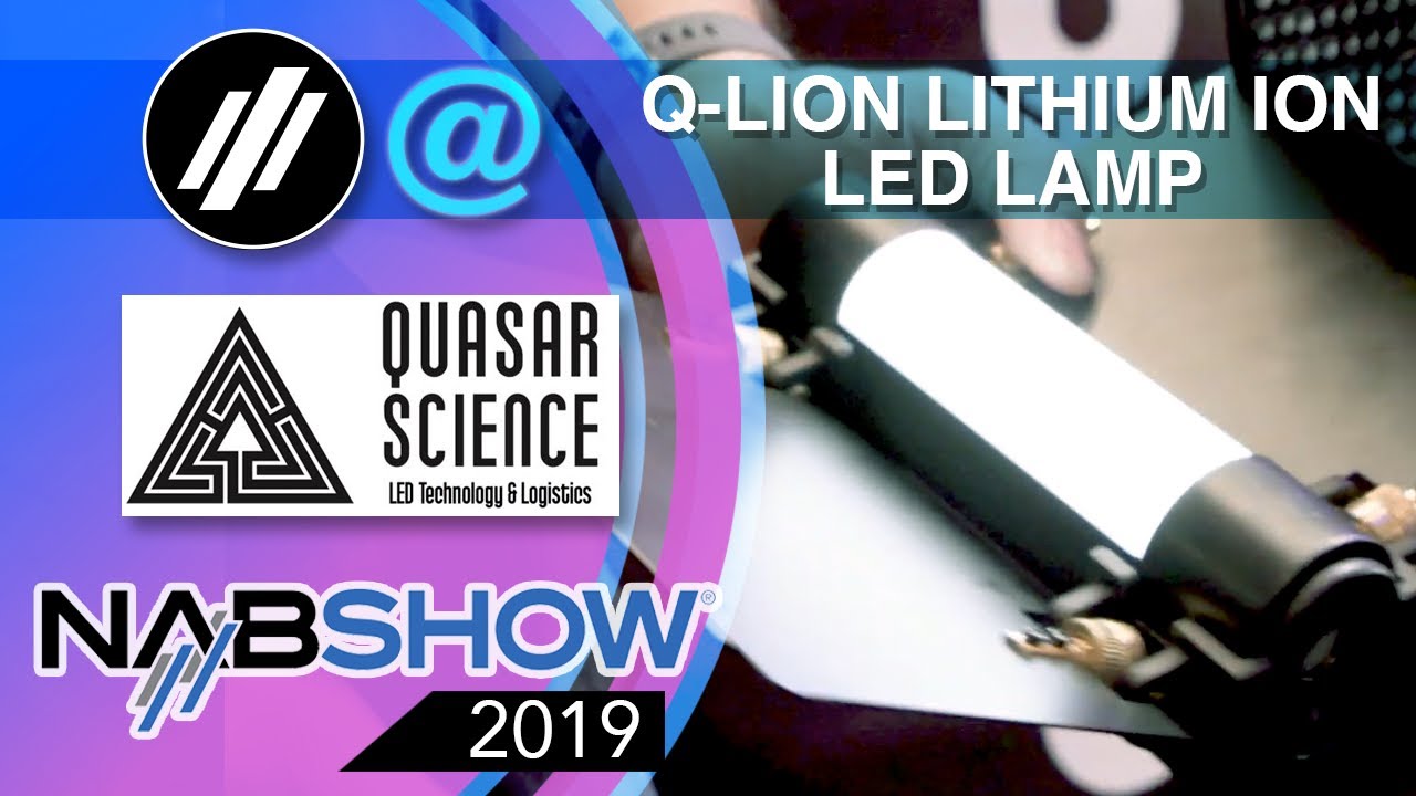 Quasar Science Q-Lion Lithium Ion LED Lamp - NAB2019