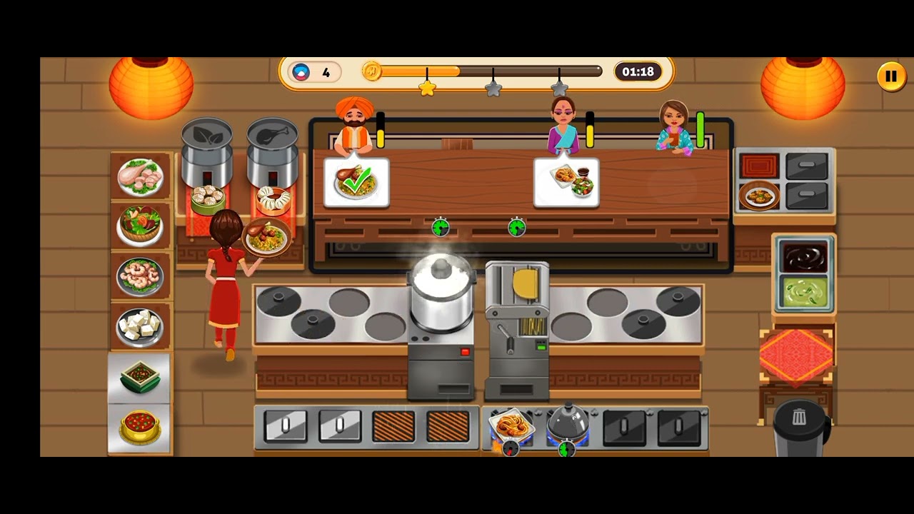 Masala express level 22 Indochinese Delight Indian Restaurant Cooking Game