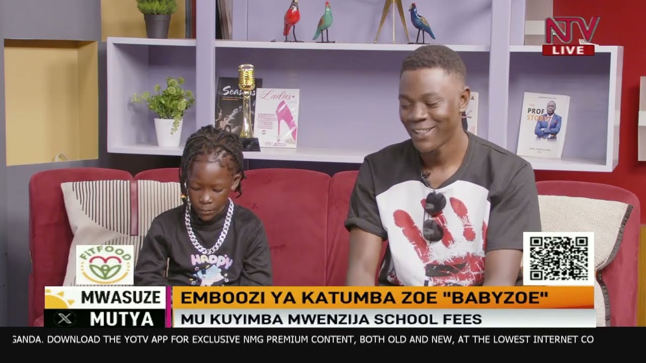 Mwasuze Mutya : Emboozi ya Katumba Zoe” Baby Zoe”, mu kunyimba mwenzija school fees