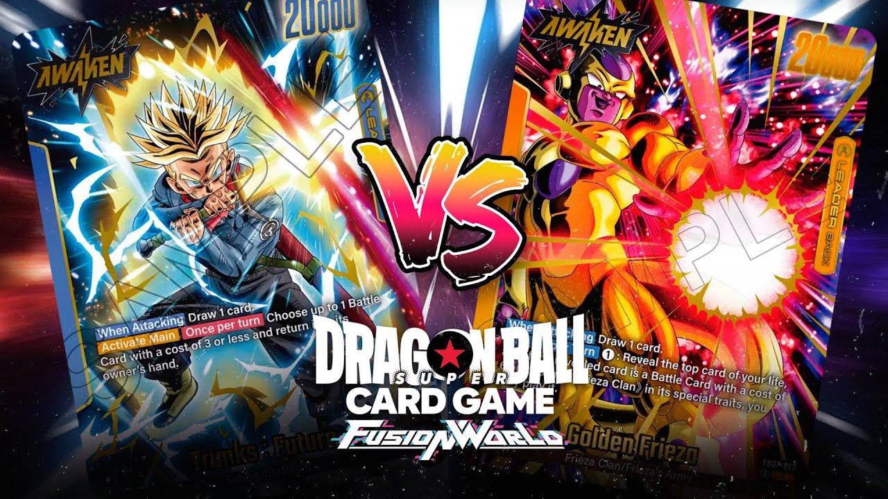 DBSFW - Dragon ball Fusion World - Trunks : Future X Golden Frieza