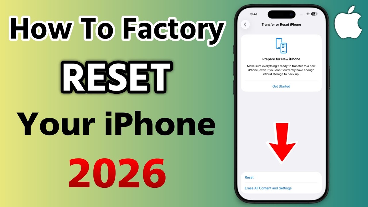 How to Factory Reset iPhone (2026)