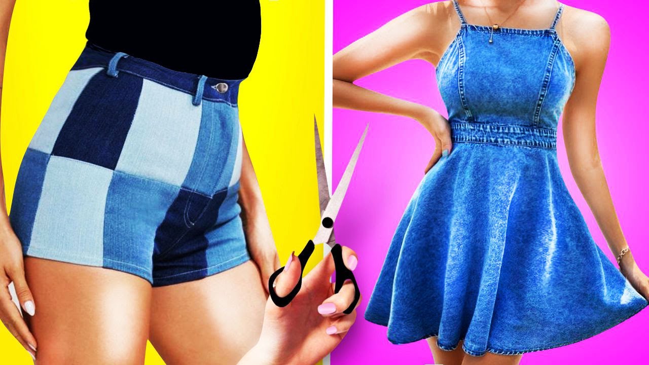 Transformação de Calça Jeans: Reaproveitamento, DIY e Costura para Renovar suas Roupas!