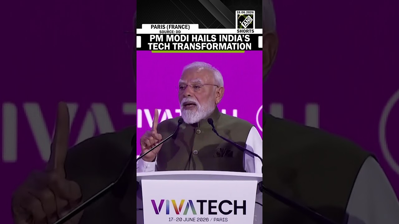At VivaTech 2026, PM Modi Highlights India&rsquo;s Tech Transformation and Global Digital Leadership
